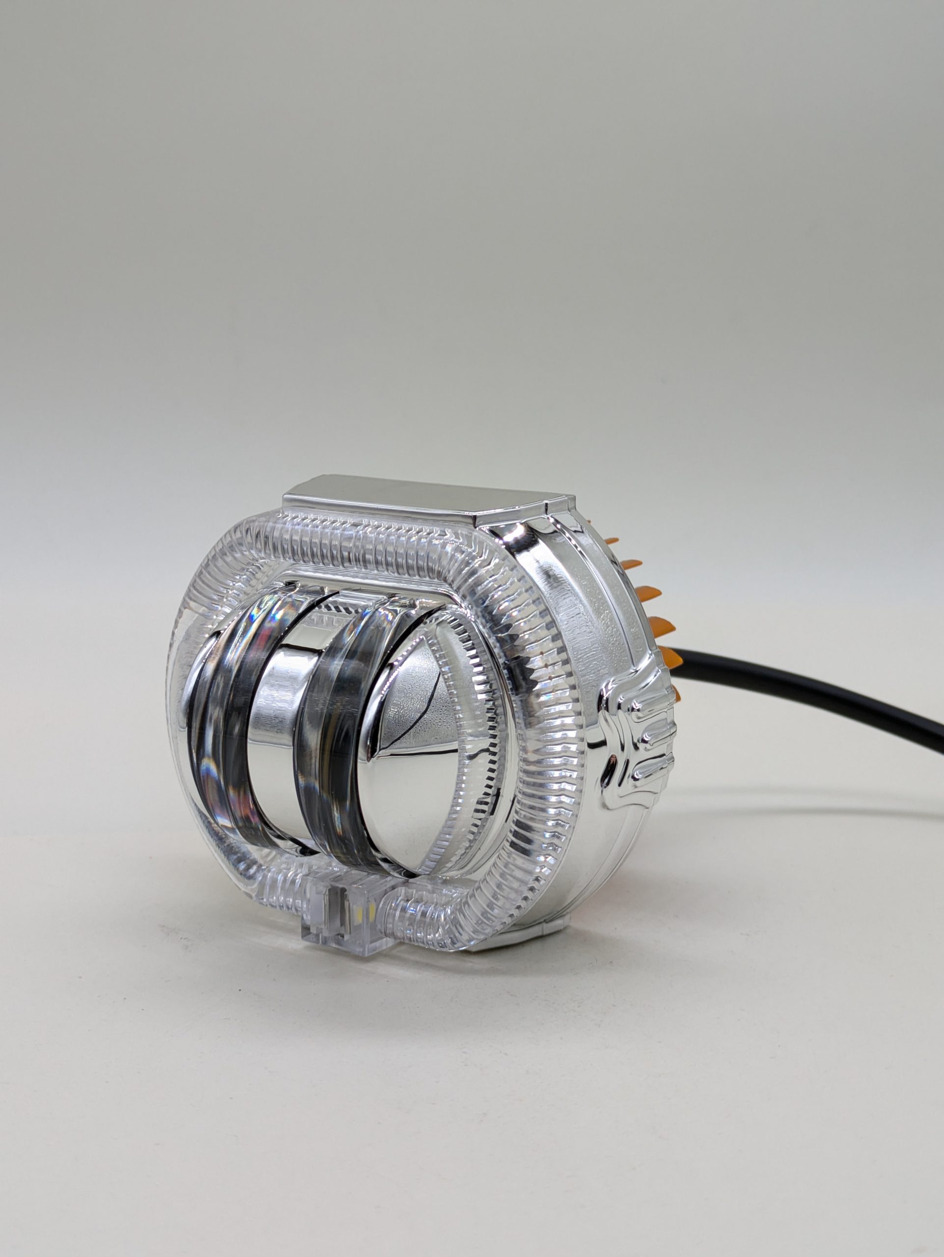 Built-in double light small lens