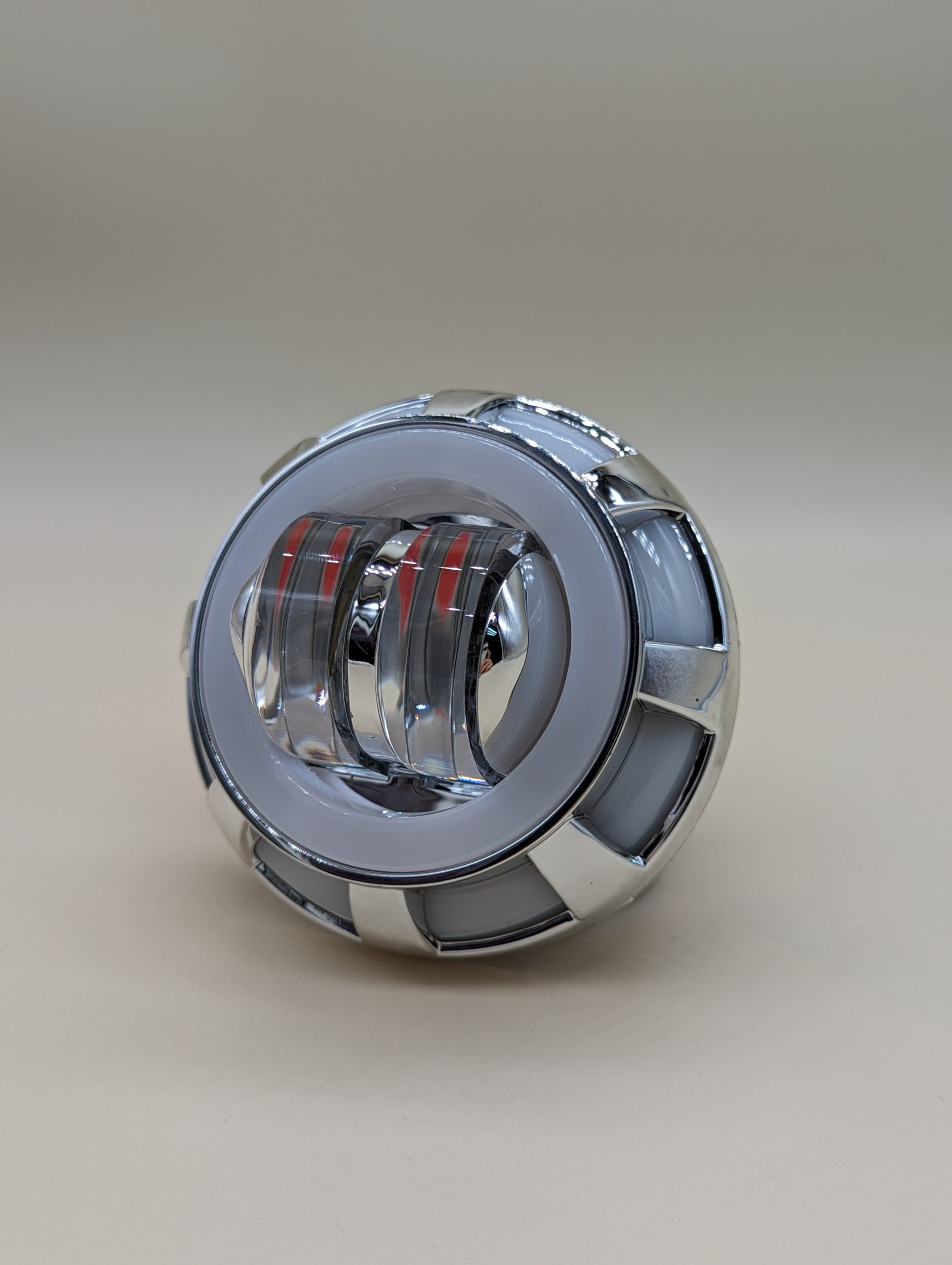 V8 double circle double lens