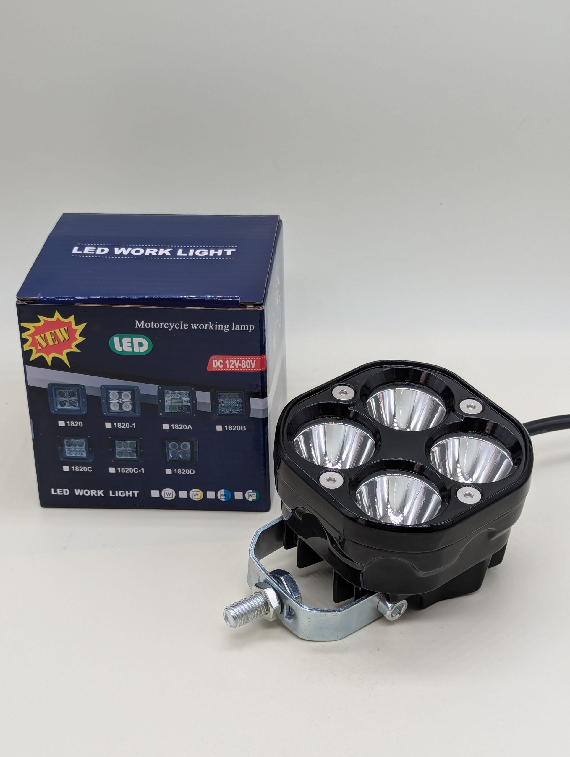 Four-leaf clover spotlights